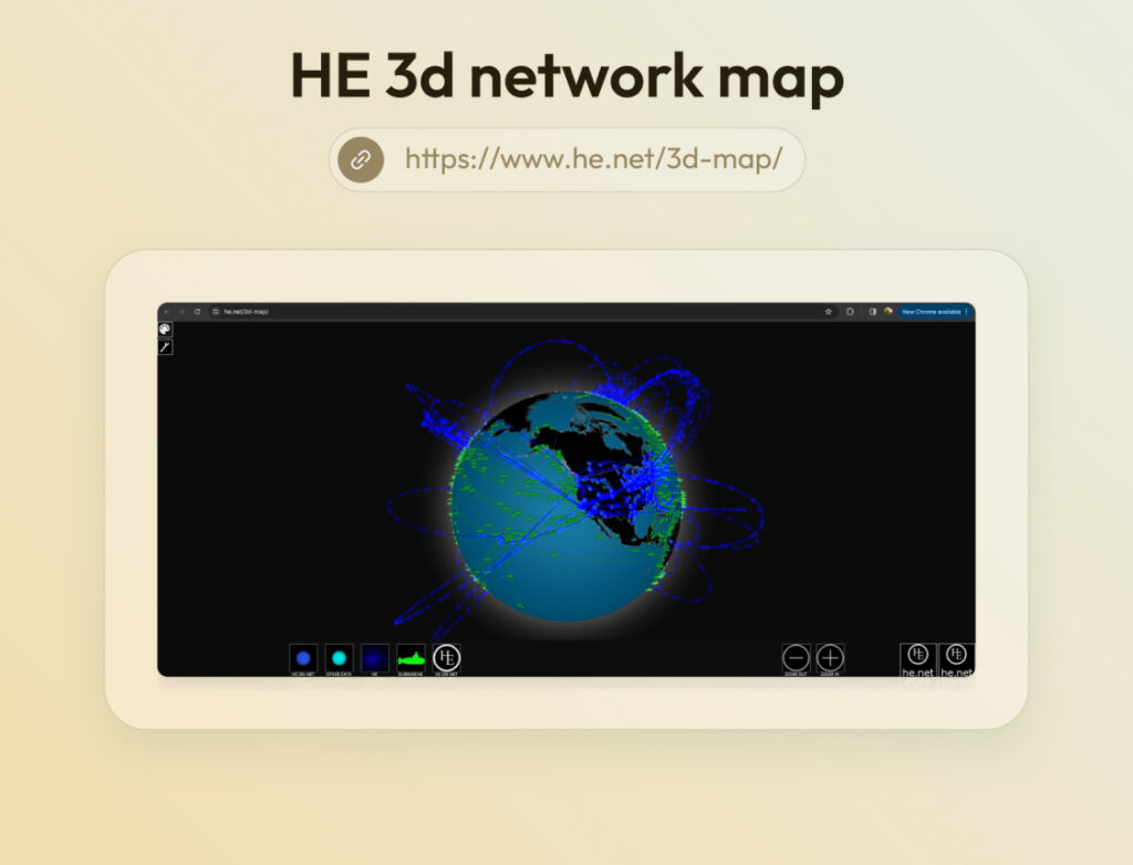 HE 3d network map